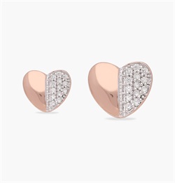 The Partial Lucent Heart Earring